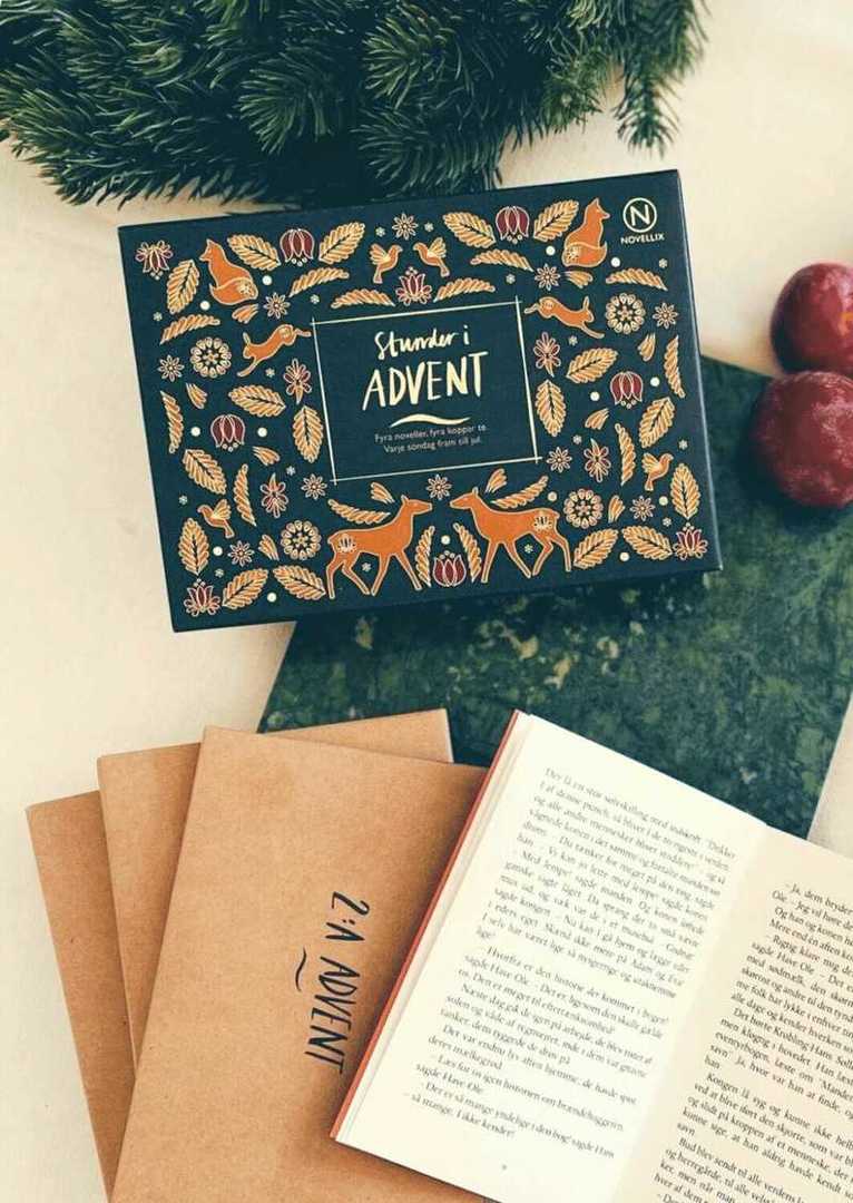 En adventskalender från Novellix: Stunder i advent 2023, Häftad