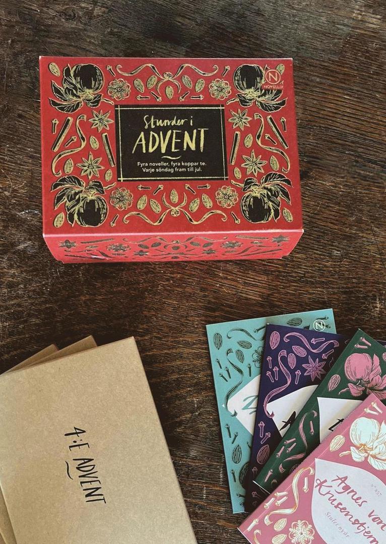 Agnes von Krusenstjerna, H.C. Andersen, Selma Lagerlöf, Zacharias Topelius - En adventskalender från Novellix: Stunder i advent 2025, Häftad