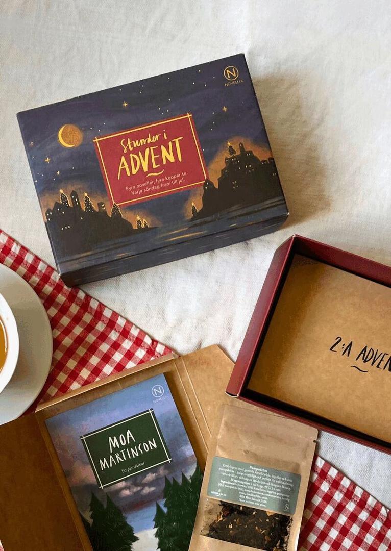 Selma Lagerlöf, Moa Martinson, Vilhelm Moberg, Helena Nyblom - En adventskalender från Novellix: Stunder i advent 2026, Häftad