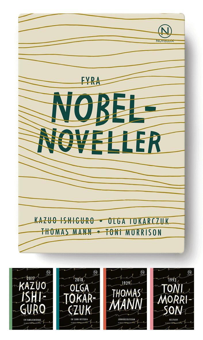 Kazuo Ishiguro, Thomas Mann, Toni Morrison, Olga Tokarczuk - Fyra Nobelnoveller, Häftad