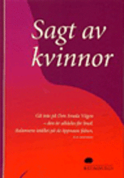 bokomslag Sagt Av Kvinnor