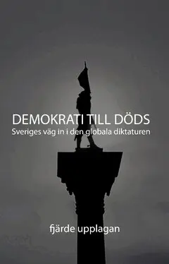 Kristoffer Hell - Demokrati till Döds : Sveriges väg in i den globala diktaturen, Häftad