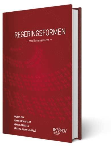 Regeringsformen - med kommentarer, Häftad