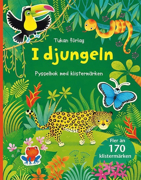 I djungeln : pysselbok med klistermärken