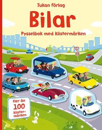 bokomslag Bilar : pysselbok med klistermärken