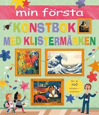 bokomslag Min första konstbok med klistermärken