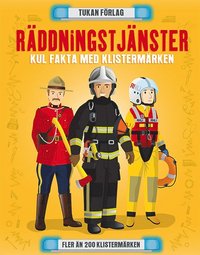 bokomslag Räddningstjänster : kul fakta med klistermärken