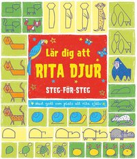 bokomslag Lär dig att rita djur : steg för steg