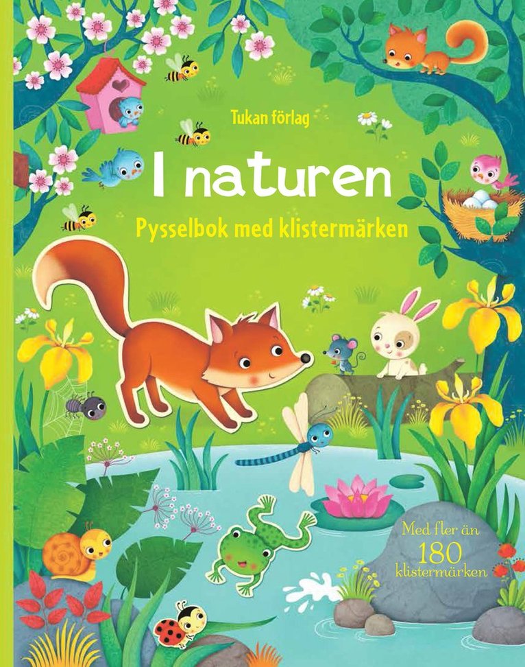 I naturen : pysselbok med klistermärken 1