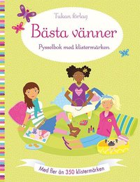 bokomslag Bästa vänner : pysselbok med klistermärken