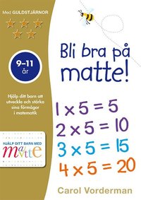 bokomslag Bli bra på matte! 9-11 år