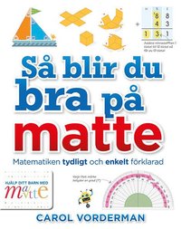 bokomslag Så blir du bra på matte