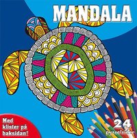 bokomslag Mandala målarblock (sköldpadda)