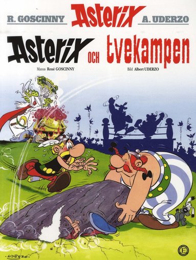 bokomslag Asterix och tvekampen
