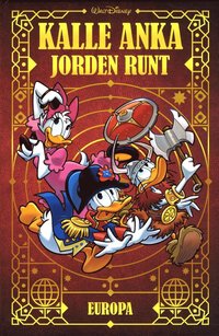 bokomslag Kalle Anka Jorden runt, bok 3 Europa
