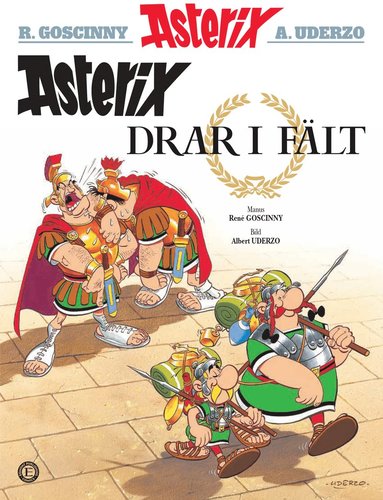 bokomslag Asterix drar i fält