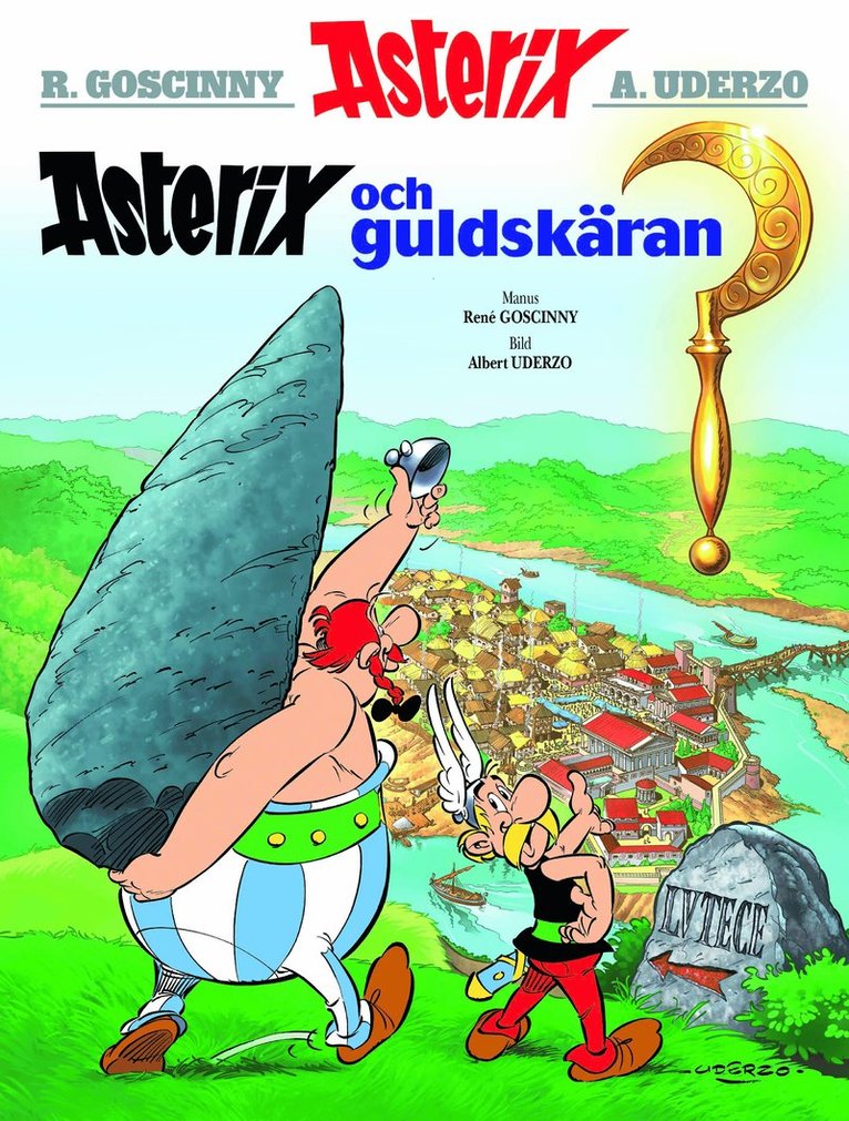 René Goscinny - Asterix och guldskäran, Häftad