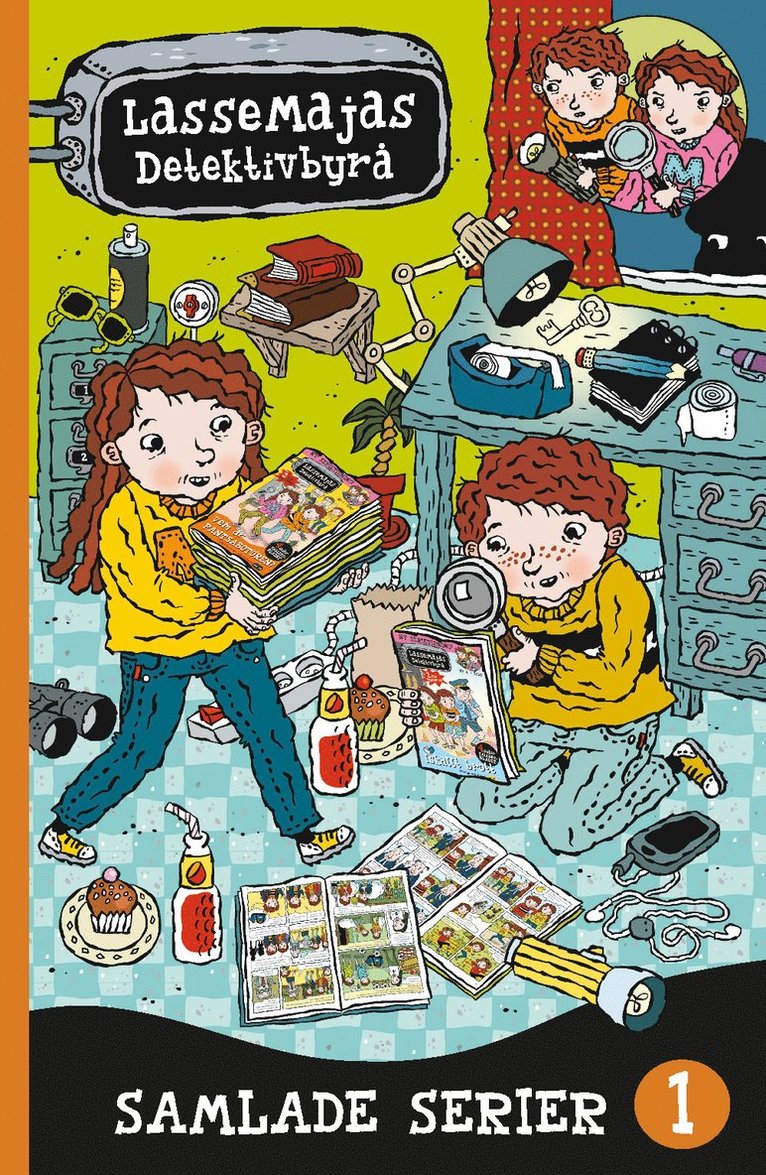 Susanne Adolfsson - LasseMajas Detektivbyrå. Samlade serier 1, Häftad
