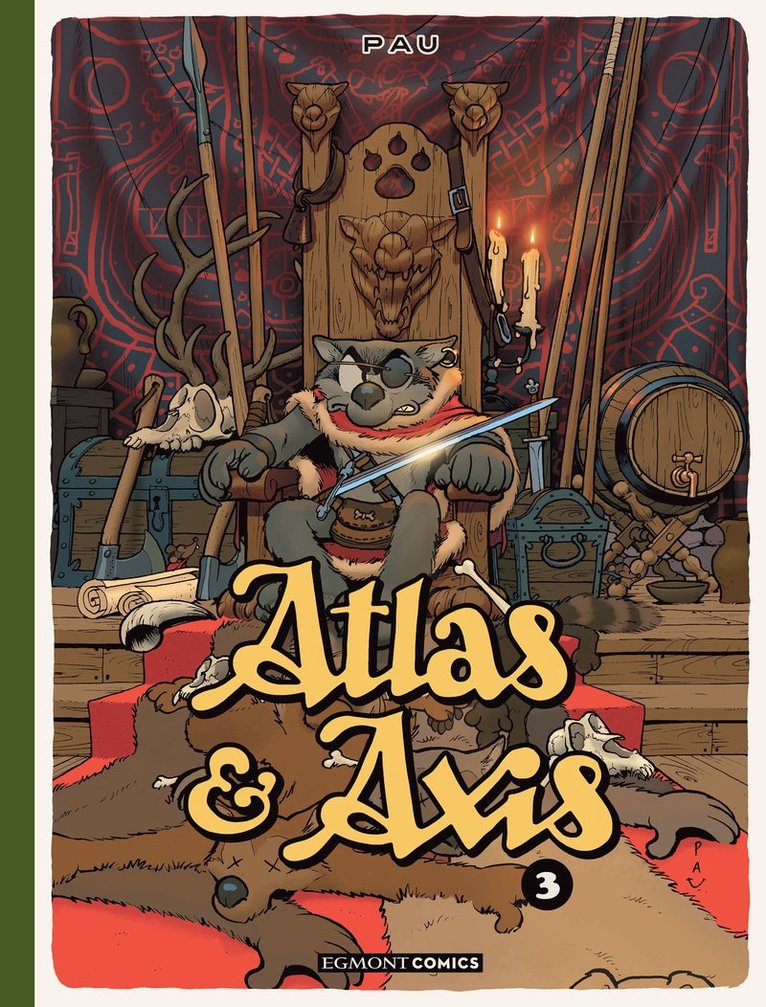 Pau - Atlas & Axis. Del 3, Kartonnage