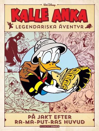 Kalle Anka legendariska äventyr. På jakt efter Ra-ma-put-ras huvud, Kartonnage