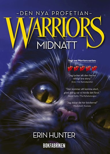 Erin Hunter - Warriors 2. Midnatt, Kartonnage