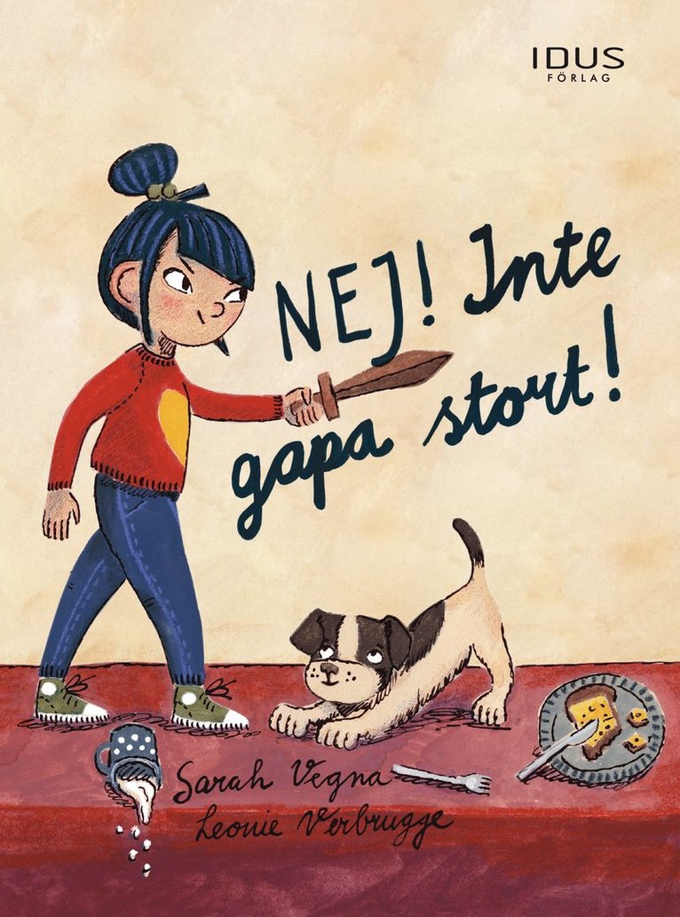 Sarah Vegna - Nej! Inte gapa stort!, Inbunden