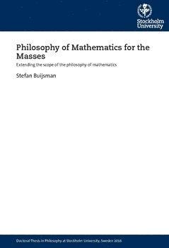 bokomslag Philosophy of mathematics for the masses : extending the scope of the philosophy of mathematics