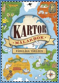 bokomslag Kartor : Målarbok