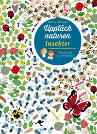 bokomslag Upptäck naturen : Insekter - Pyssel och klistermärken
