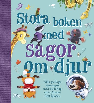 bokomslag Stora boken med sagor om djur