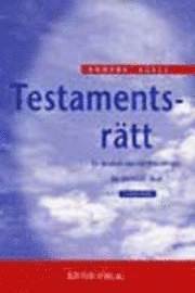 bokomslag Testamentsrätt