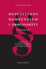 bokomslag Repetitionskompendium i processrätt : med facit och interaktiva nätfigurer nedladdningsbara från www.processfig.se