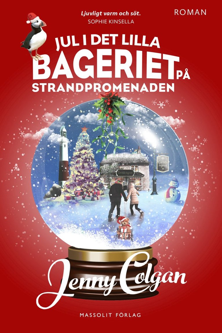 Jul i det lilla bageriet på strandpromenaden