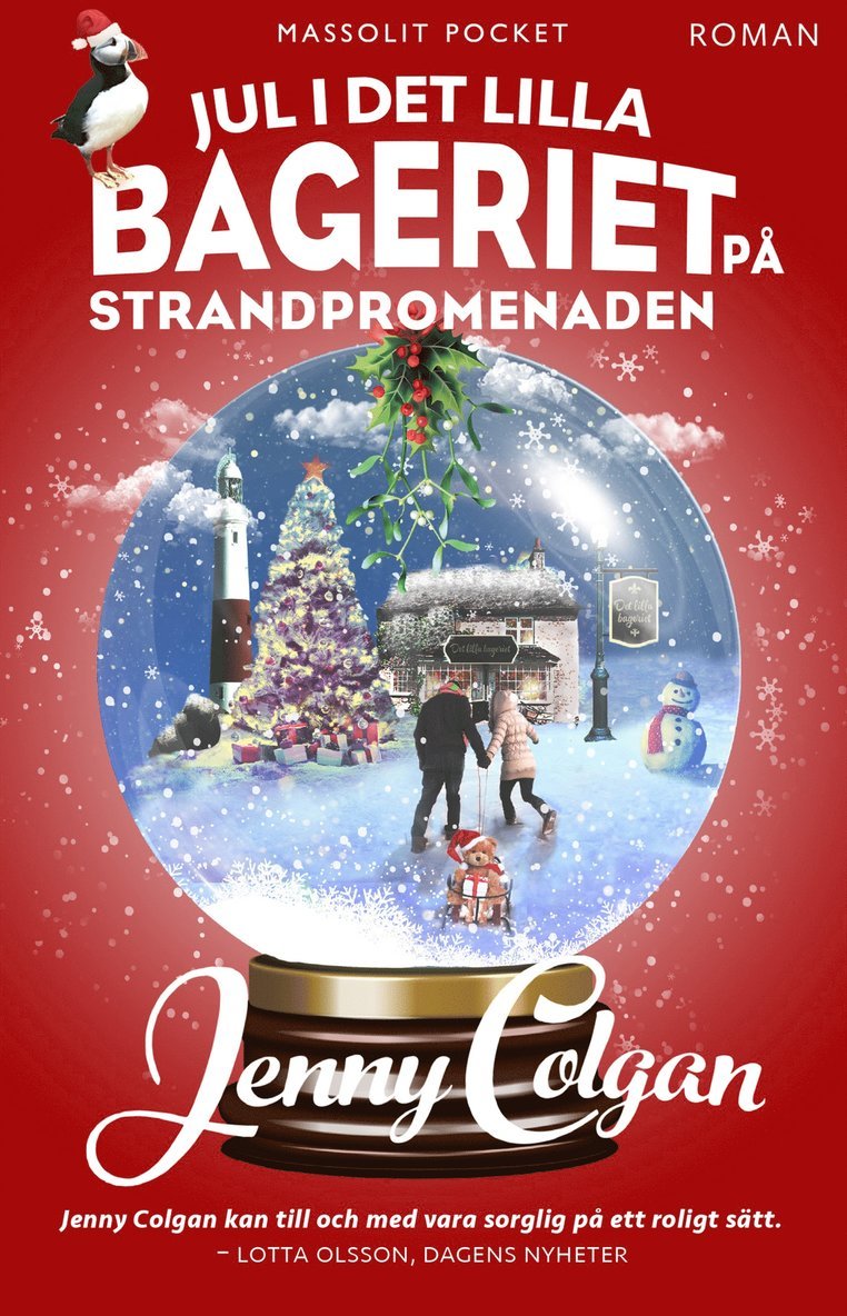 Jul i det lilla bageriet på strandpromenaden