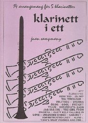 Juan Campmany - Klarinett i ett : 14 arrangemang för 5 klarinetter, Häftad