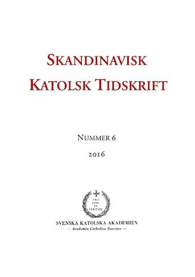 bokomslag Skandinavisk Katolsk Tidskrift 6 (2016)