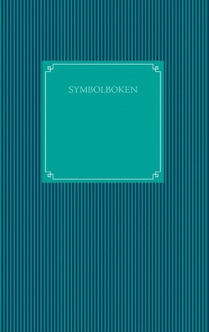 Erika Svahn - Symbolboken, Häftad