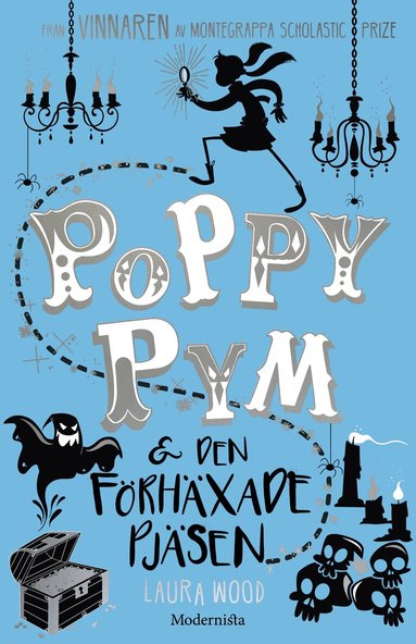 Laura Wood - Poppy Pym & den förhäxade pjäsen, Inbunden