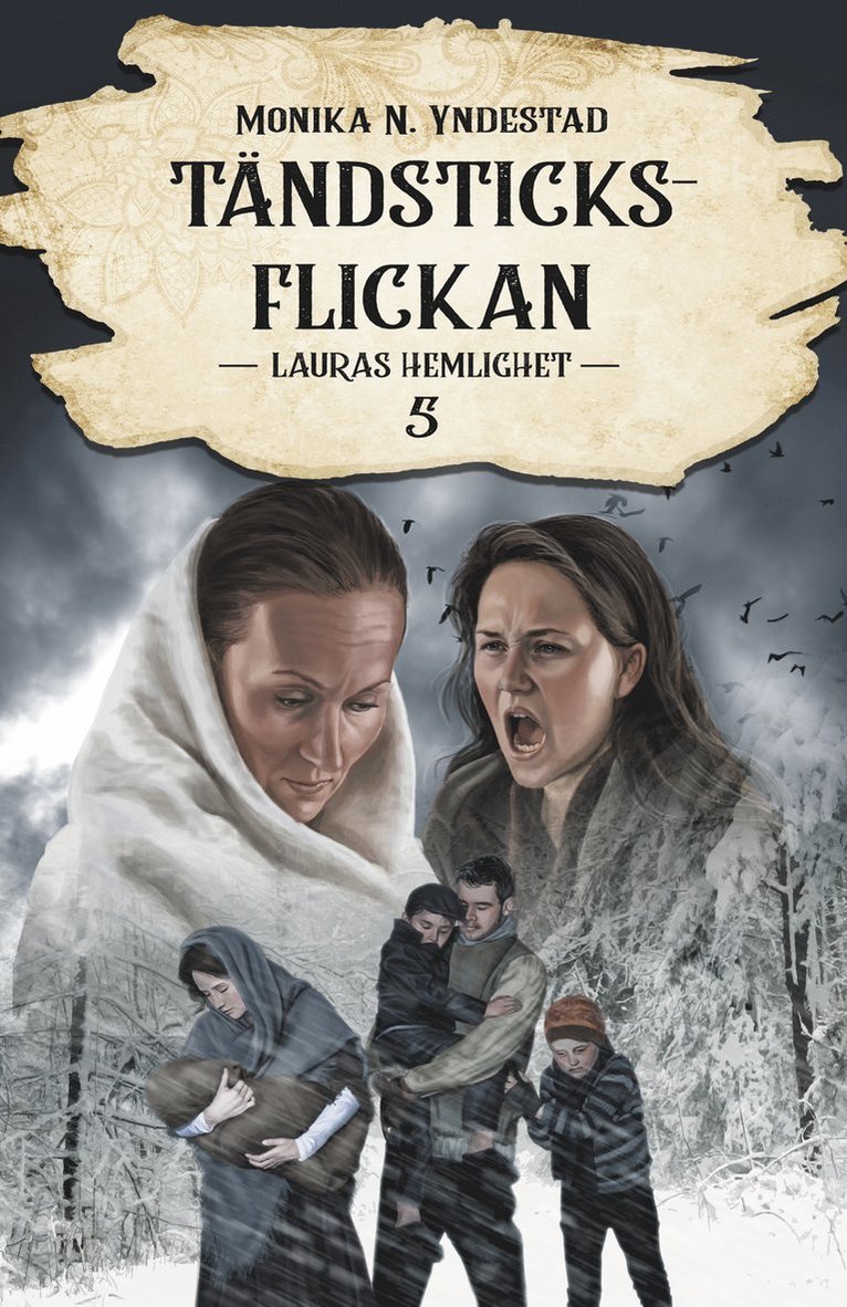 Monika N. Yndestad - Lauras hemlighet, Inbunden