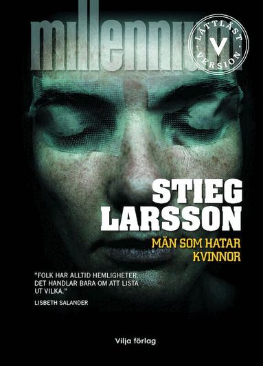 Stieg Larsson - Män som hatar kvinnor (lättläst), Inbunden