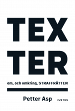 bokomslag Texter om, och omkring, straffrätten