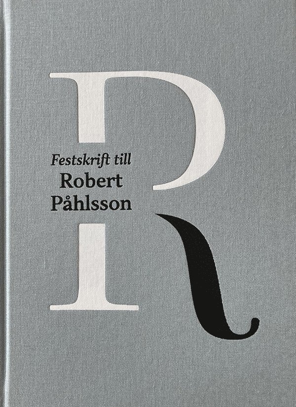 Festskrift till Robert Påhlsson 1