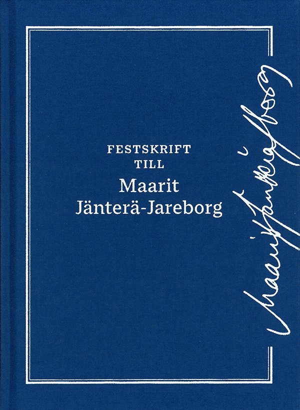 Festskrift till Maarit Jänterä-Jareborg 1
