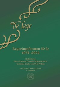 bokomslag Regeringsformen 50 år 1974-2024