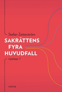 bokomslag Sakrättens fyra huvudfall