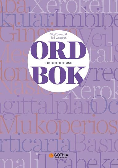 bokomslag Odontologisk ordbok