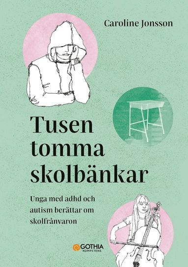 bokomslag Tusen tomma skolbänkar : unga med adhd och autism berättar om skolfrånvaron