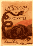 William Blake - Europa : en profetia, Häftad