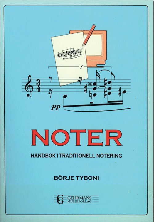 Börje Tyboni - Noter, Häftad