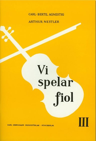 bokomslag Vi spelar fiol 3